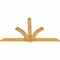 Ekena Millwork Redmond Rough Sawn Timber Gable Bracket, Western Red Cedar, 96"W x 56"H x 2"D x 6"F, 14/12 Pitch GBW096X56X0206RED00RWR - alternate 5